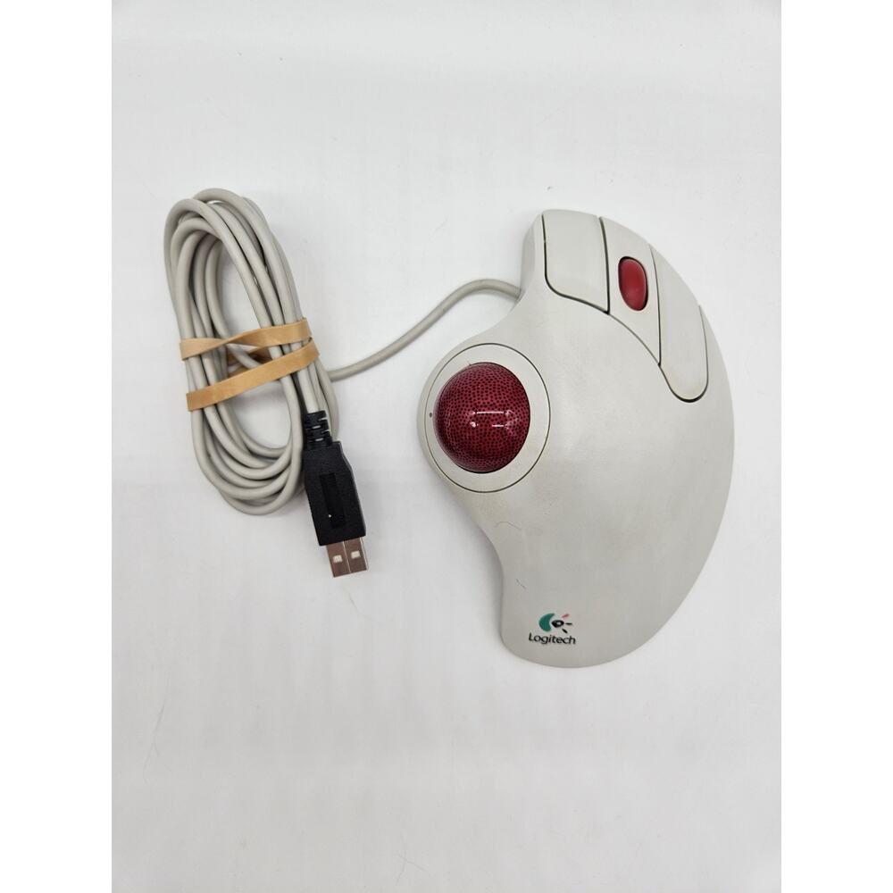 Logitech T-BB13 TrackMan Marble Wheel USB Mouse P/N 804335-0000
